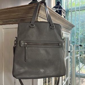 NWOT FOSSIL Leather Hand Bag Shoulder Bag
